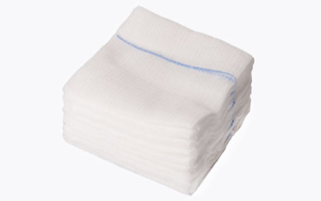 Customized Medical Gauze Swab Sterile 100 Cotton Fabric Surgical Gauze
