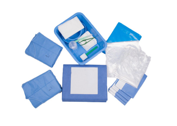 Sterilized Surgical Drape Angiography Pack Medical Angio Kit