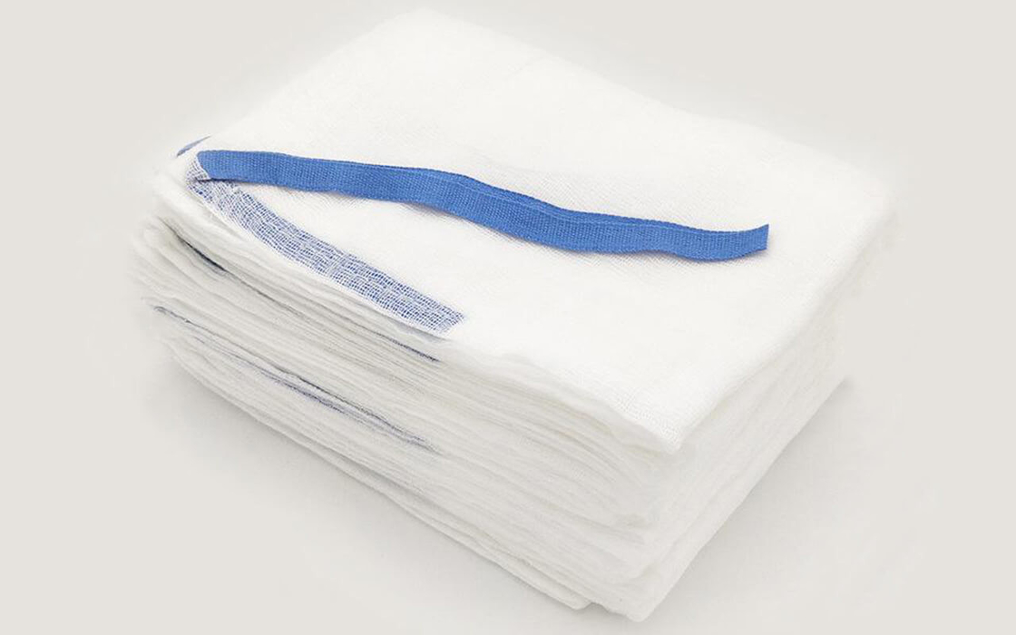 100% Cotton Gauze Pads Sterilied Abdominal Liquid Absorbent Dressing ABD Pad