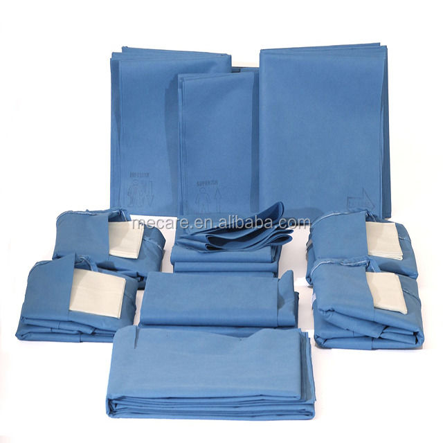 Disposable Surgical Packs with 3 Years Shelf Life Ultrasonic Seam and High Absorbency for Medical Facilities