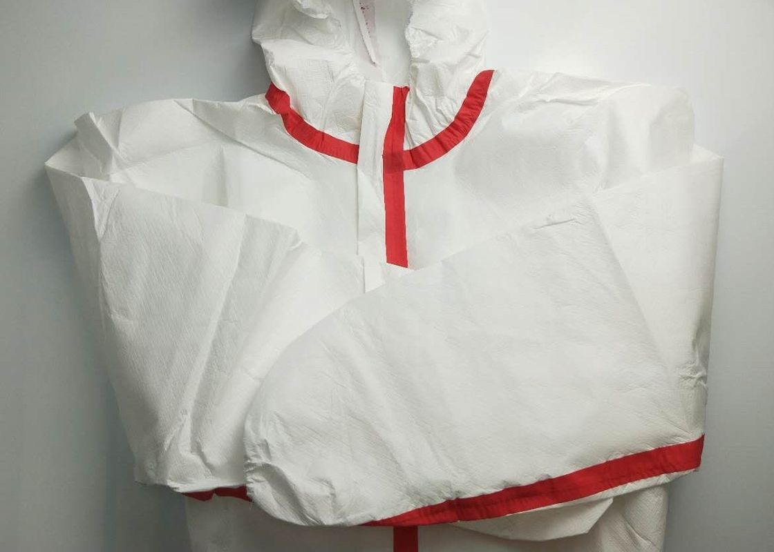 Knitted Cuff Waterproof Medical Disposable Protection Suit Non Woven Surgical Isolation Gown