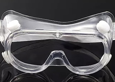 EN 13795 Protective Medical Safety Goggles PET Disposable Isolation Goggles