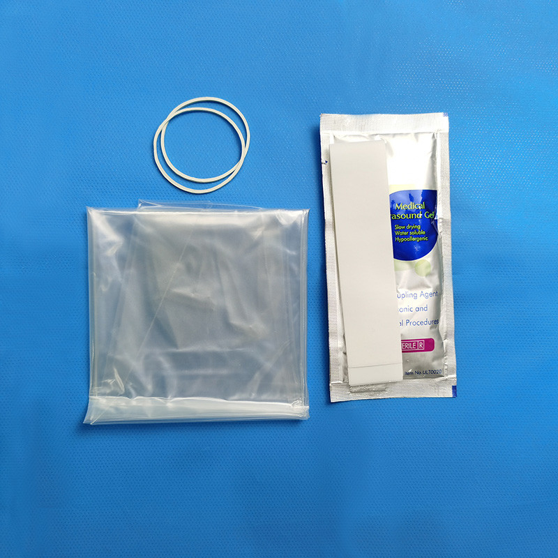 Sterile Disposable Surgical Ultrasound Probe Cover With Gel Pack