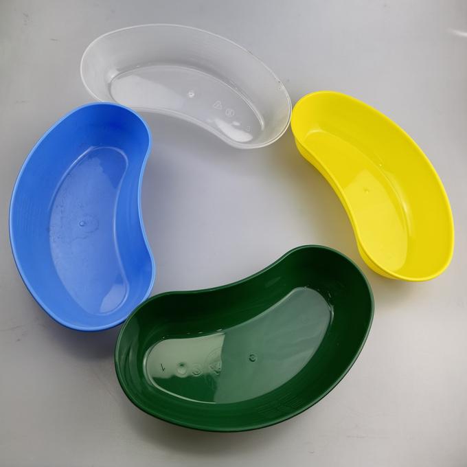 Plastic Disposable Kidney Dish Blue 700cc Dressing Basin PP