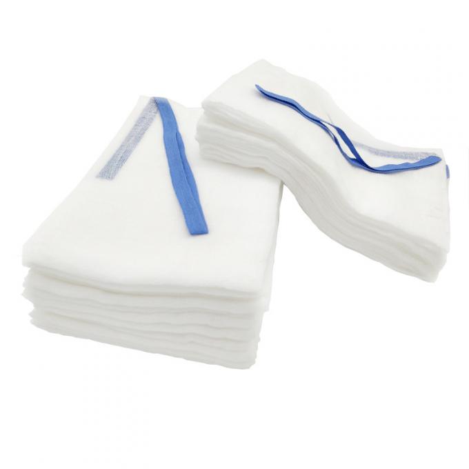 100 Cotton Medical Abdominal Pad Surgical Sponge 45cm X 45cm 8ply